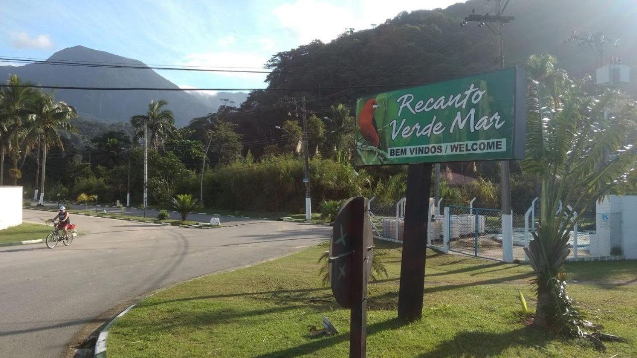 Chale No Condominio Verde Mar Na Praia Da Cocanha Caraguatatuba Zewnętrze zdjęcie
