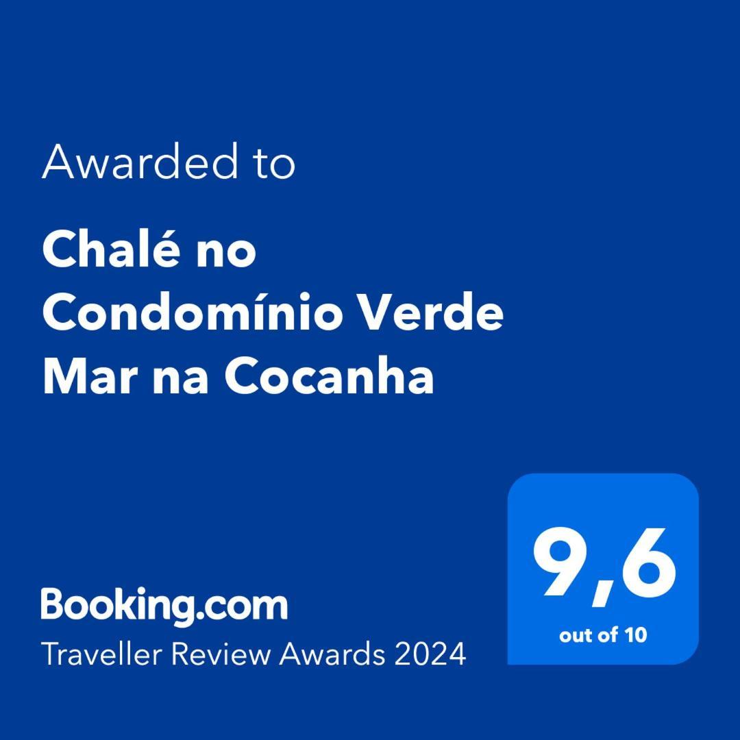Chale No Condominio Verde Mar Na Praia Da Cocanha Caraguatatuba Zewnętrze zdjęcie